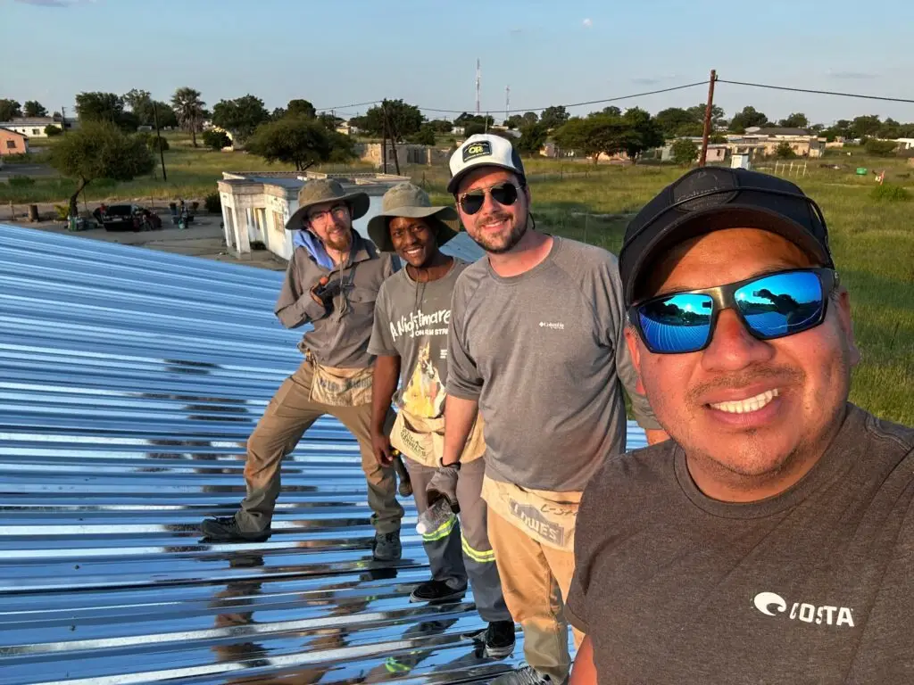 Guyette Roofing Heads Back to Botswana 13